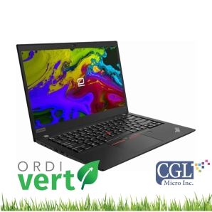 Portatif Lenovo T495s 14po R7/16G/256SSD/W11P OrdiVert revalorisé