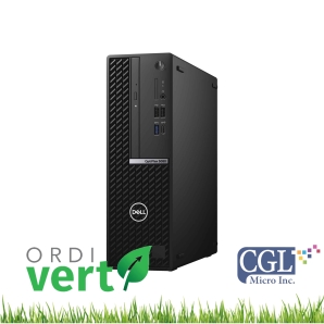 Tour Dell OptiPlex 5080 SFF i5/16G/256SSD/W10P ou W11P OrdiVert revalorisé